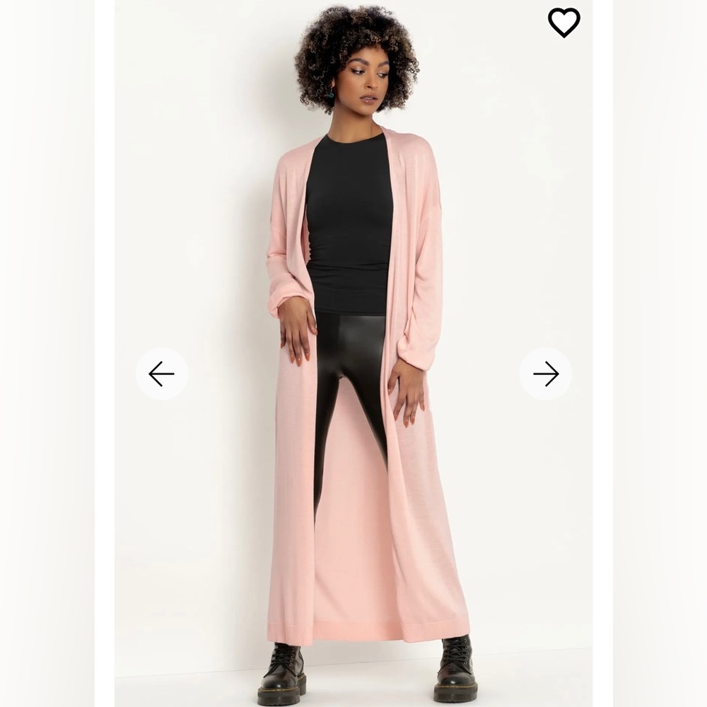 BlackMilk Clothing THE PINK SUPER CARDIGAN - LIMITED